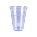 Amazon Basics Disposable Clear Plastic Cups for Cold Drinks, BPA-Free, Easy to Hold, 16oz, 50 Count