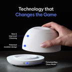 Zima Dental Pod PRO: New Ultrasonic Retainer Cleaner Machine. Market-Leading, Best Aligner Cleaner, Nightguard Cleaner, Mouthguard Cleaner, Denture Cleaner, Ultrasonic Cleaner for Oral Dental Care