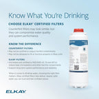 Elkay Genuine WaterSentry 51300C Lead + Microplastics NSF/ANSI Certified Filter (12-Pack)(Bottle Fillers)