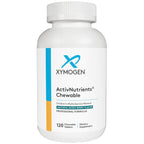 XYMOGEN ActivNutrients Chewable - Children's Multivitamin for Wellness Support - Antioxidant & Micronutrition - Non-GMO & Gluten-Free - Mixed Berry Flavor - 120 Count