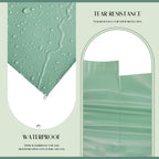 Metronic Large Poly Mailers 24x24 100 PCS, Strong Adhensive Shipping Bags for Clothing, Waterproof Shipping Envelopes for Small Business, Tear-resistant Mailers Poly Bags in Grayed Jade Green