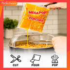 Perfectware All in One Popcorn Portion Packets with Kernels, Salt, and Coconut Oil for Popping Machine, 4 oz, 12 Count