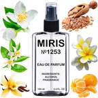 MIRIS No. 1253, Inspired by Day Dreams, Long-Lasting Unisex Eau de Parfum for Women & Men, Spray 3.4 Fl Oz / 100 ml