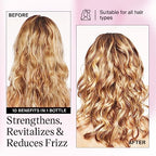 EVANYC Hair Conditioner, Mane Magic 10-in-1, 8.8 fl oz, Sulfate Free, Strengthening Conditioner for Dry Hair and All Hair Types, GMO-Free, Vegan, Plant Protein, Argan Oil, Baobab Seed Oil