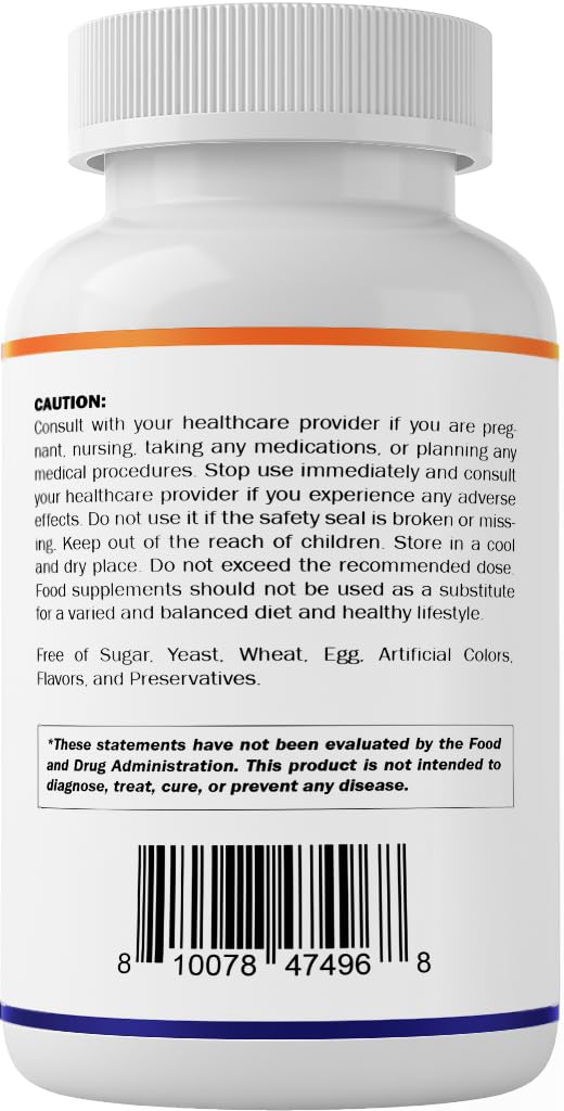 Vitamatic Taurine 2000mg Vegetarian Tablets, 180 Count, Non-GMO, Gluten Free - 2 Pack