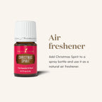 Young Living - Christmas Spirit | Festive Essential Oil Blend for Diffusers | Aromatherapy for Holiday Cheer, Winter Memories, & Natural Air Freshening | 5 ml