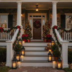 Homemory 6" 8" 10" x 4" Waterproof Outdoor Flameless Candles, Battery Operated Flickering LED Pillar Candles with Remote and Timers for Indoor, Plastic, Ivory White