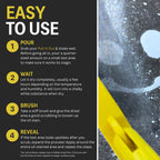 CHOMP! Concrete Oil Stain Remover: Pull It Out Removes and Cleans Oils, Greases from Garage Floors & Driveways 32 Fl Oz