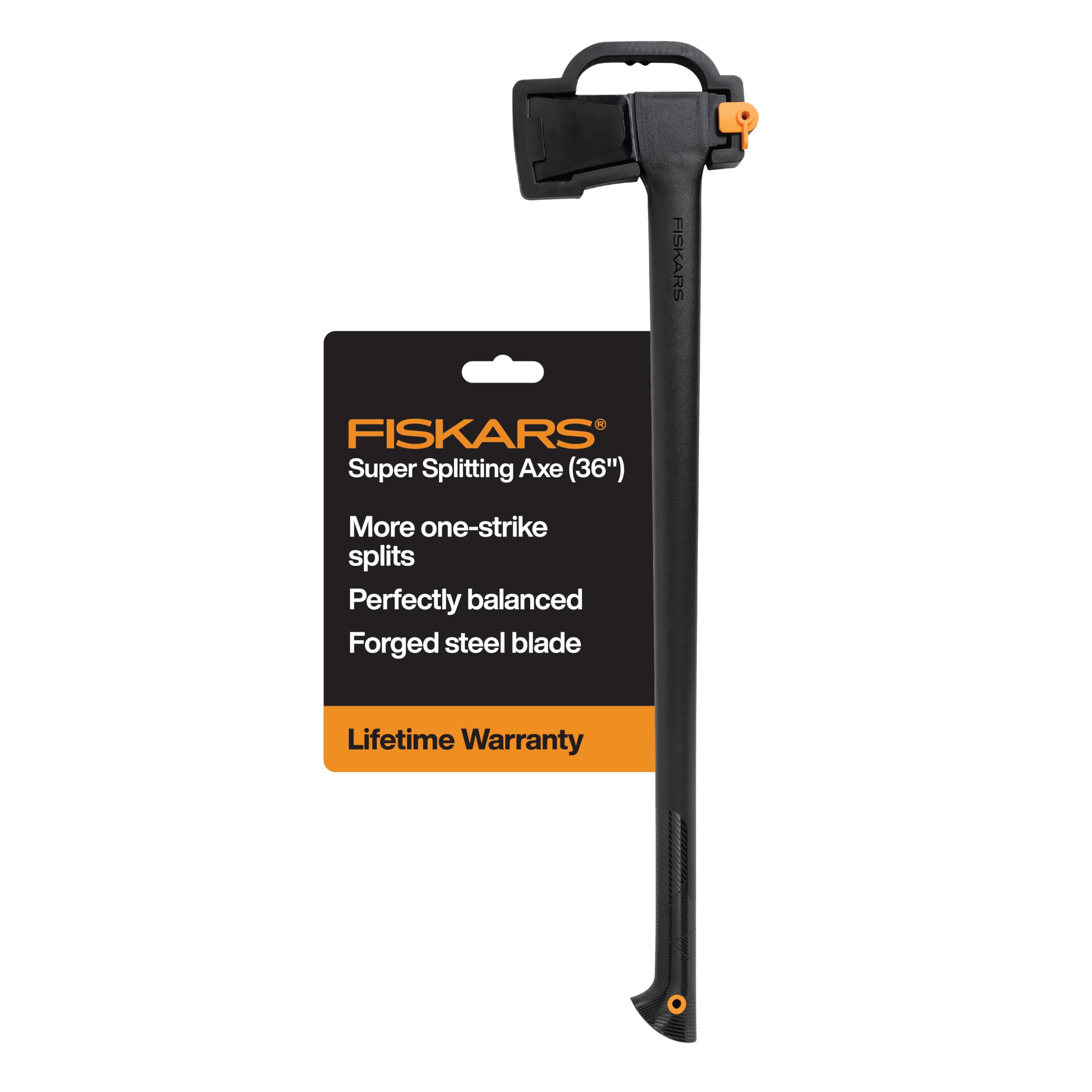 Fiskars A-Series Super Splitting Axe 36", for Medium to Large Size Logs