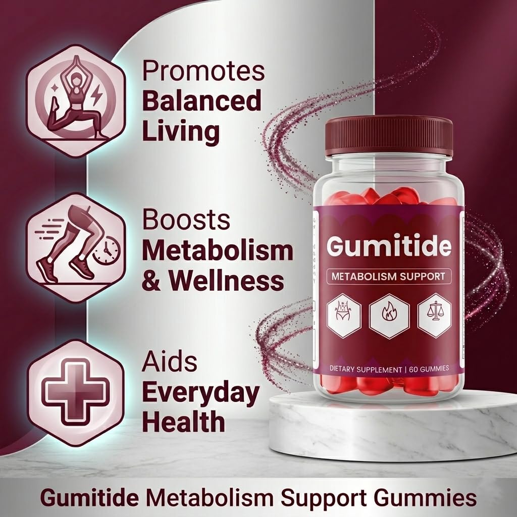 (3 Pack) Gumitide Gummies, Official Gumitide Supplement Gummys with Premium Ingredients, Advanced Formula Support for Overall Health & Wellness Reviews (180 Gummies)