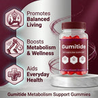 (3 Pack) Gumitide Gummies, Official Gumitide Supplement Gummys with Premium Ingredients, Advanced Formula Support for Overall Health & Wellness Reviews (180 Gummies)