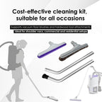 YZXQWRON Backpack Vacuum Floor Tool Set Compatible with ProTeam Vacuum & Hoover C2401, S Wand + 14" Horsehair Brush + 14" Carpet Brush, 1.5" Connection, Replacement Parts for ProTeam Backpack Vacuum