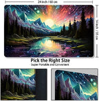 Playmat for MTG, with Free Storage Bags,Game Mat 24 x 14 inches, TCG and Board Game Mat for Cards,Mousepad Desk Mats (Regular,Magic Mat 10)