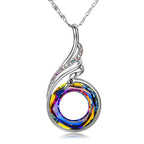Kate Lynn Phoenix Necklaces for Women Crystal Pendant Necklace Jewelry Birthday Gifts for Women Christmas Mothers Day Gifts for Mom Wife Daughter Gift for Girlfriend Best Friends Lady