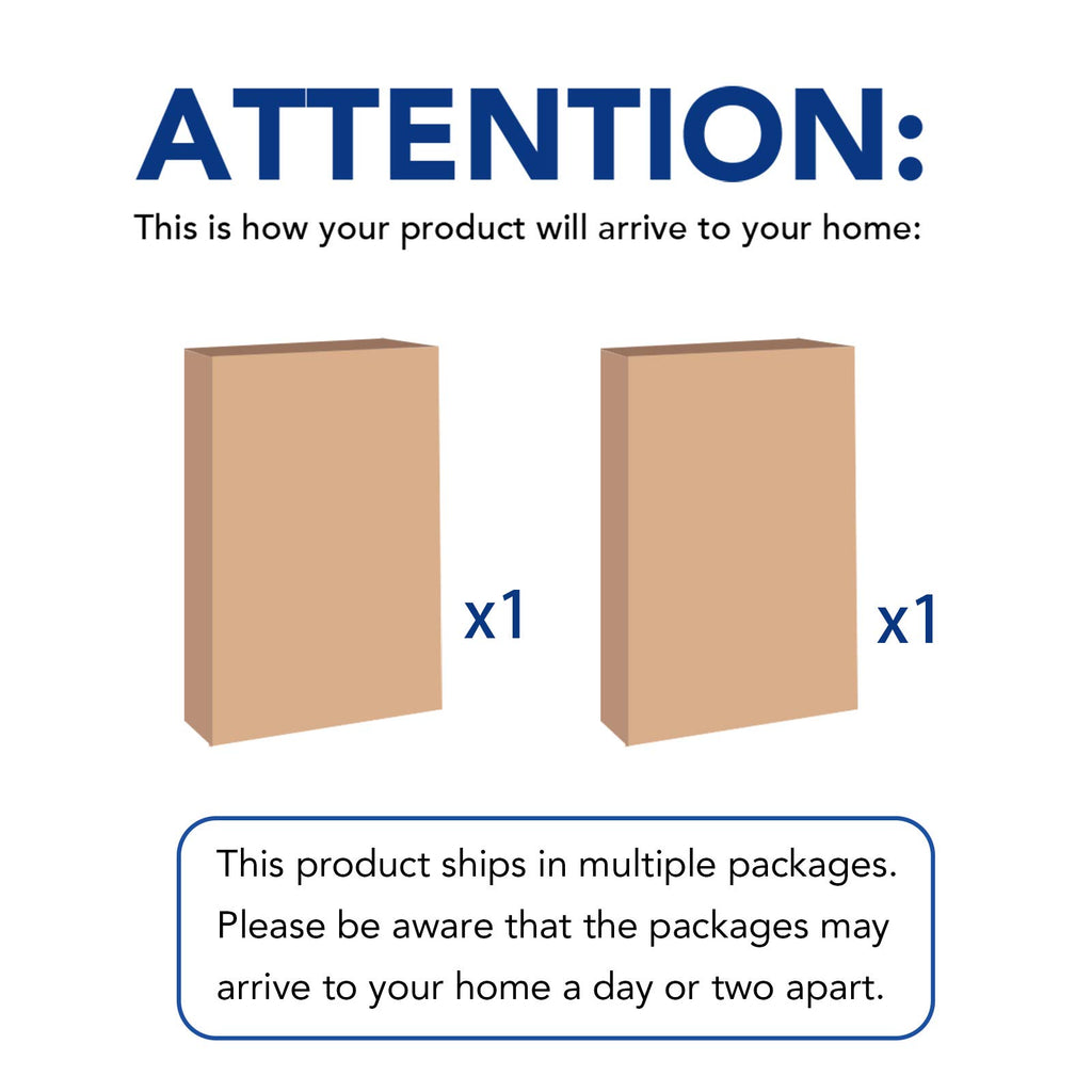 FLEXIMOUNTS 2 Pack 3x6 Overhead Garage Storage Adjustable Ceiling Rack 72" Length x 36" Width x 40" Height, 900lbs Total Weight Capacity, White, Classic Series