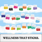 The Patch Collection® - Calm Patch | Unwind & Decompress | Ashwagandha, Valerian Root, Passion Flower, Vitamin B | 8 Hour Calmness | Vegan & Latex Free (Pack of 15)