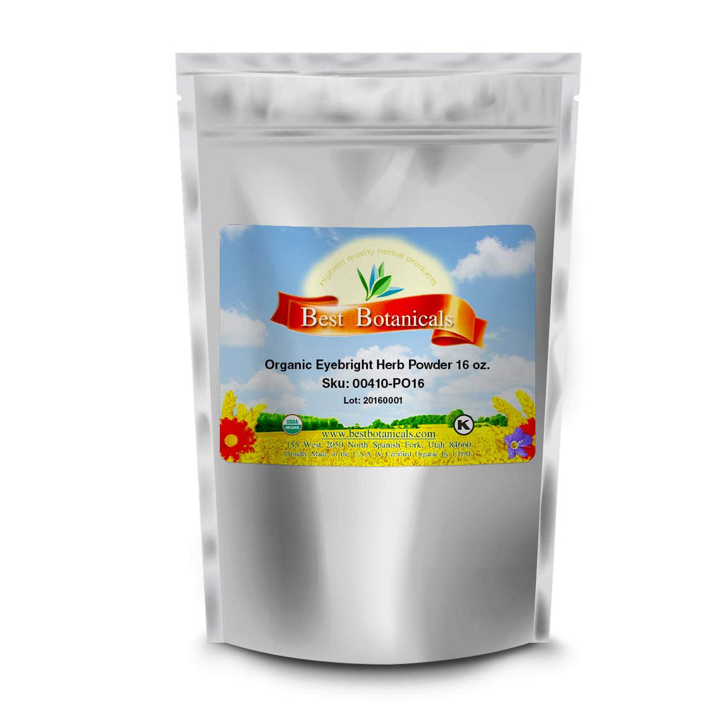 Best Botanicals Eyebright Herb Powder 16 oz.