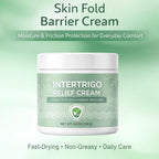 Dosoecse 1Ps Healora Intertrigo Cream – Skin Fold Barrier Cream for Moisture & Friction Protection, Helps Support Skin Comfort, Fast-Drying Non-Greasy Formula for Friction-Prone Areas.