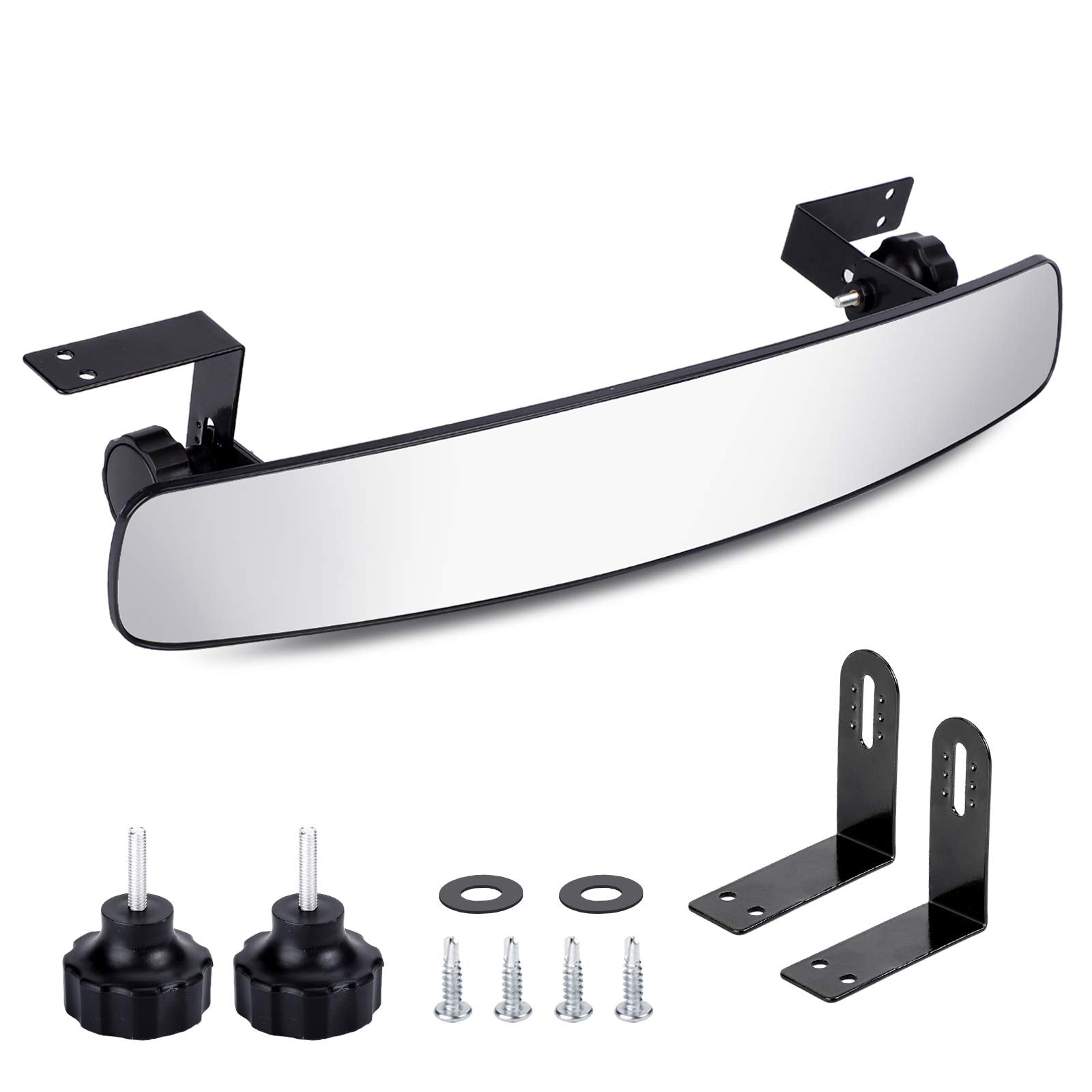 BETOOLL 16.5" Golf Cart Rear View Mirror Fits for EZGO, Yamaha, Club Car