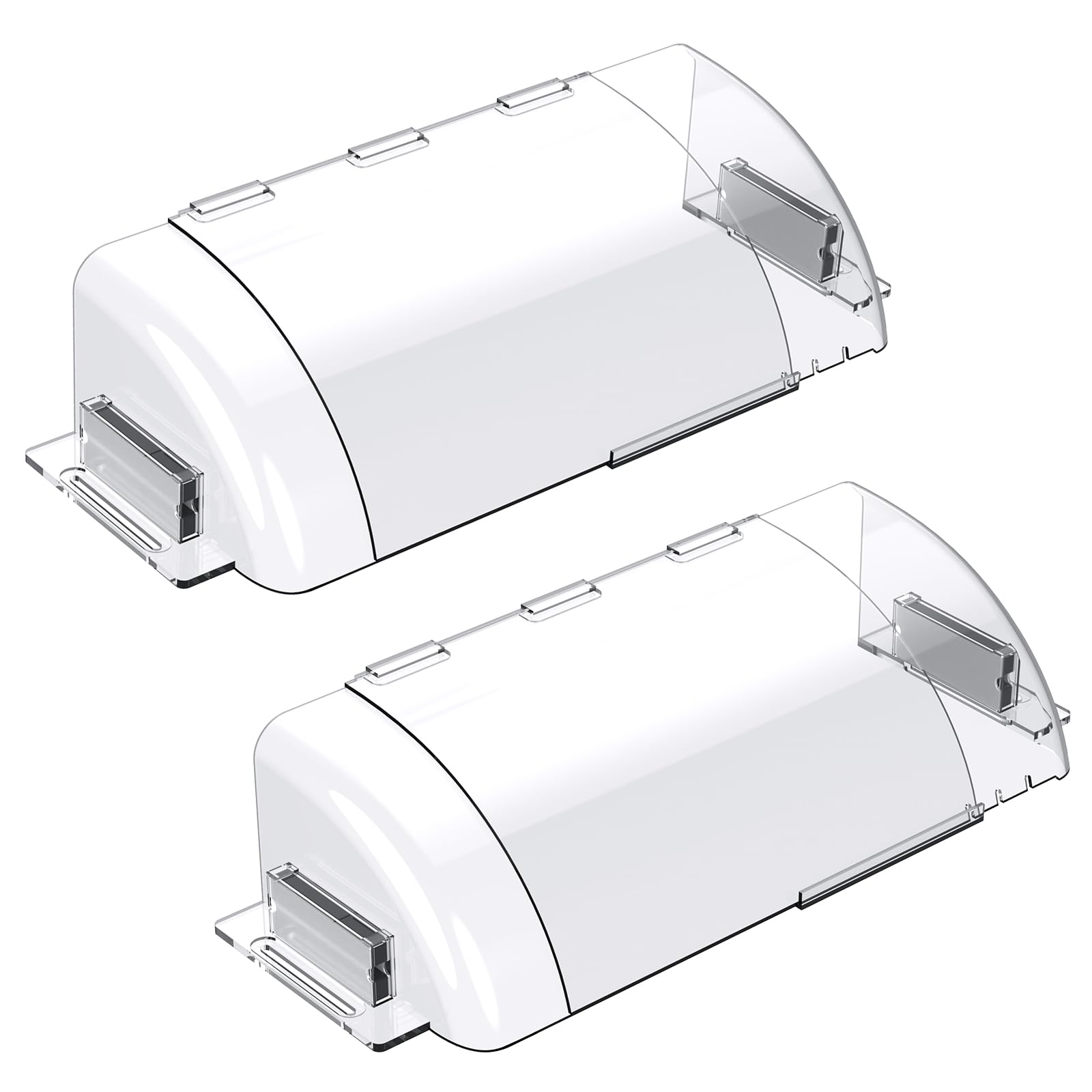 Air Vent Deflectors 2-Pack Set of Super Strong Magnetic Heat-Resistant, Floor Vent Deflectors Easily Adjustable from 8 to 14 Inches,Vent Deflectors for Vents/Walls/Ceilings/Floors