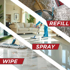 StonePro Crystal Clean - PH Neutral Cleaner for Stone Surfaces (Ready-To-Use Spray, 16 oz)