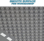 JNZong 6 Pack Road Base Plates for Building, Road Baseplates 100% Compatible with All Major Brands,Platten for City Sets(10"x10")