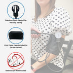 HCS Extra Large Blood Pressure Bracelet, Manual BP Cuff for Adults, Manual Blood Pressure Arm Monitor, Aneroid Sphygmomanometer, Medical Grade, Home Use, Elderly Care,