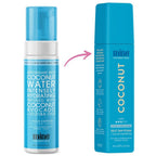 MineTan Coconut Duo Self Tan Bundle | Express 1 Hour - Includes 2 Coconut Sunless Tanner Mousses, Application Mitt, & Exfoliating Glove for Tan Removal & Prep
