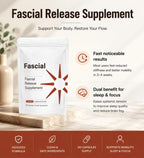 Fascial Release Supplement, Premium HA, Connective Support, 120 Capsules