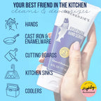 MacKenzie's Fisherman Hand Scrub - Gifts for Men - Gifts for Fisherman - Gifts for Cooks - Gifts for Gardeners - Hand Cleanser - Hand Deodorizer