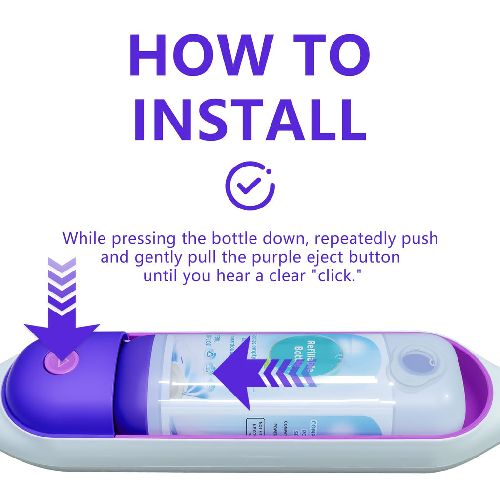 26 FL OZ Leak-Proof Empty Refillable Bottle for Swiffer Power Mop