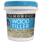 FamoWood 40022126 Latex Wood Filler - Pint, Natural, 24 oz.