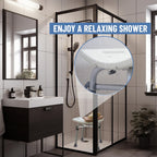 Dr. Kay's Adjustable shower Chair for inside shower with Unique Heavy Duty Crossbar Supports, Shower Stool for the inside tub, Bath stool, adjustable shower chair for the elderly and disabled, 500 lbs