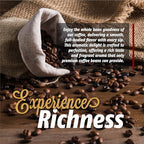Birdee Vietnamese Coffee – 2.2 LB, Medium Roast Whole Bean, Arabica and Robusta Blend, Hand-Picked, Resealable Bag, Smooth Flavor, Low Acid, High Caffeine, Single-Origin
