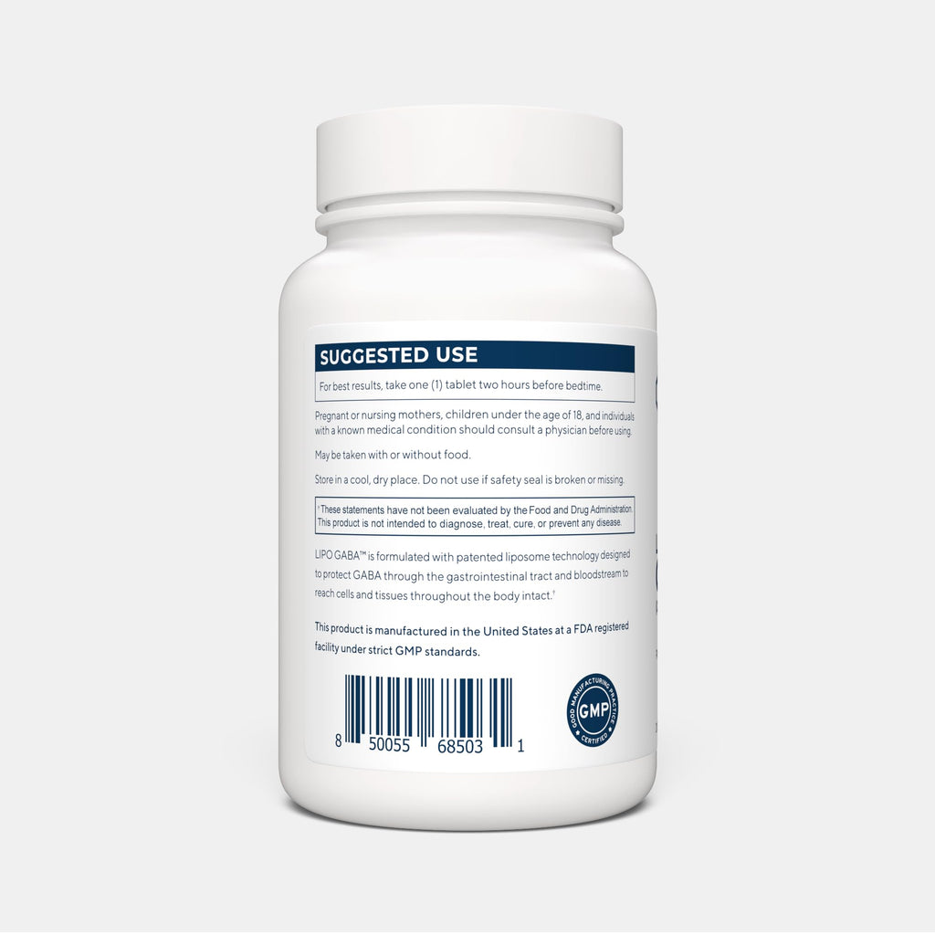 Renue By Science GABA | High Strength Liposomal GABA Supplements | 90 GABA Capsules - 300mg Gamma-Aminobutyric Acid per Serving | Non-GMO | Made in the USA Third-Party Tested