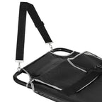 WDZCZDoo Black Animal Stretcher Pet Trolley, 45x27 Inch, Max 220lbs Capacity, Ideal for Large Dog Breeds, Veterinary Transport, Pet Emergency Care