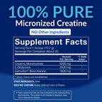 BodyTech Creatine + Glutamine with Beta Alanine Powder, Supports Training & Recovery, Pre Workout & Post Workout Supplement for Men & Women, Unflavored, Gluten Free, 10.8 Oz, 30 Servings