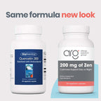 Nutricology ZenMind - 550 mg GABA & 200 mg L-Theanine - Calmness & Relaxation Support Day or Night - Non-Drowsy Formula - Vegetarian Capsules - 60 Servings - 120 Capsules