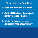 In The Swim pH Reducer for Swimming Pools, Spas, and Hot Tubs - Lowers Alkalinity - Prevents Cloudy Water - Balances Water - 90% Sodium Bisulfate - 50 Pounds