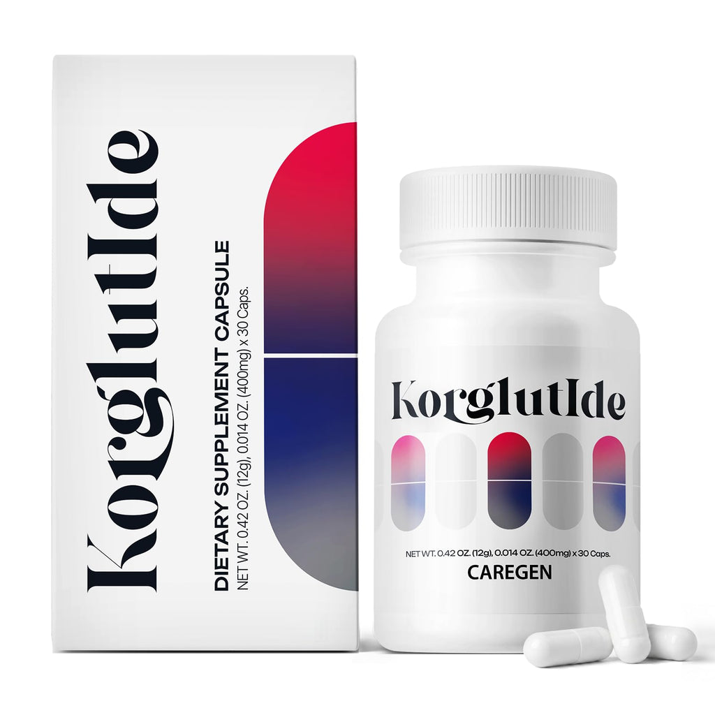 Korglutide Daily Capsules Support Healthy Body Composition Daily Satiety Appetite & Lifestyle Support Formula (30 Count)