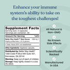 Better Way Health™ - Advanced Immune Readiness - Highly Purified 1,3/1,6 Beta Glucan 500 - Clinically Tested Immune Defense - 500mg/60 Capsules (Pack of 2)