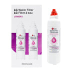 LG LT800P2 6-Month / 200 Gallon Refrigerator Replacement Water Filter, 2 Count (Pack of 1), White