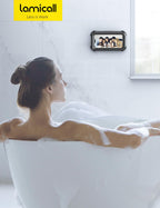 Lamicall Waterproof Shower Phone Holder, Bathroom Accessories for iPhone