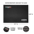 GAMMA+ Professional Salon and Barber Shop Mat & Hot Tools Station Organizer