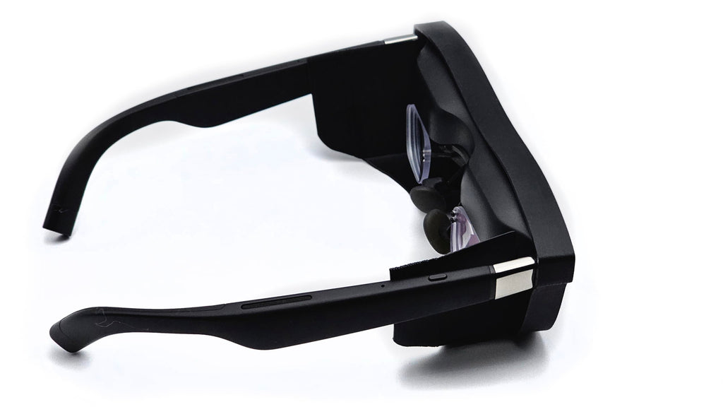 Tyco Tech Premium Light Blockers for Xreal One & Xreal One Pro AR Glasses, TPU Rubber, Full and Open Versions (Full Blockers)