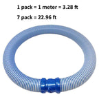 7 Pack R0527700 Pool Cleaning Vacuum Hoses, 39 Inch Fast Twist Lock Hose Replacement Kit Compatible for Zodiac Baracuda MX6,MX8,X7,T3,T5 Swimming Pool Cleaner