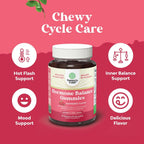 Hormone Balance for Women Gummies of All Ages - PMS Support Supplement for Women to Regulate Menstrual Cycle & Hormonal Balance Menopause & Mood Swings with Vitamin B6 & Dong Quai - 60 Chews - 3 pack