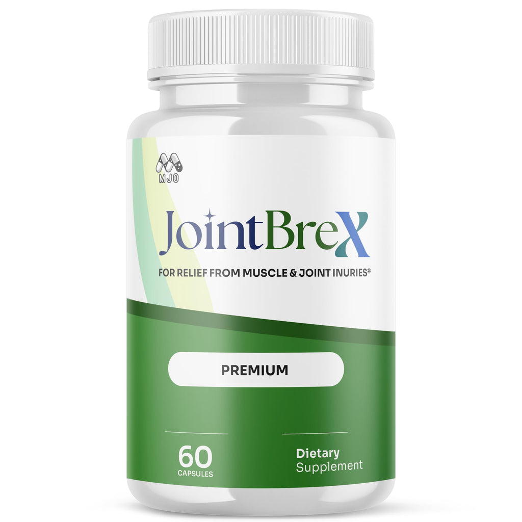 JointBrex Capsules, Official Joint Brex Pills with All Natural Ingredients, Advanced Overall Health Wellness Supplement with Maximum Strength Healthy Lifestyle Vitamins for Women and Men (60 Capsules)