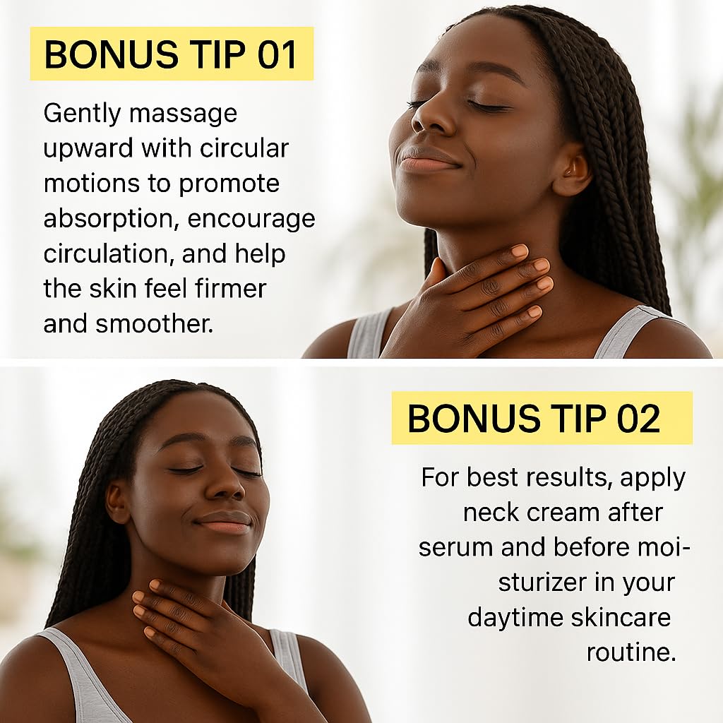 AMZEYE Tighten and Lift Neck Cream, Instant Face Lift Cream, 1.7 fl oz, Firming Fine lines, Loose & Sagging On Face, Decollete & Other Skin Areas