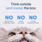 Boxie Premium Unscented Clumping Cat Litter 30+ Day Odor Control 16 lb